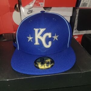 Blue Kansas City Size 7 . New Era 59FIFTY